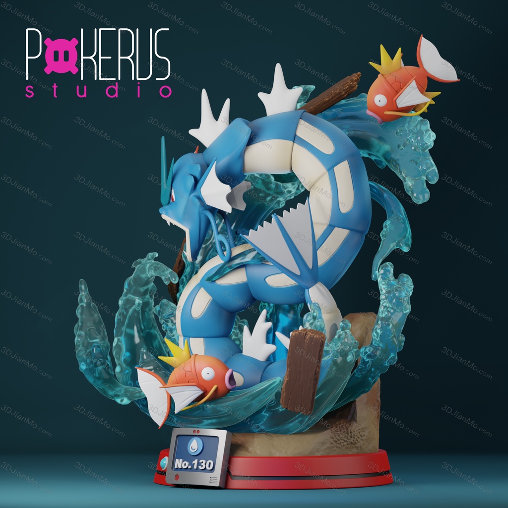 Pokerus Studio 精灵宝可梦 暴鲤龙