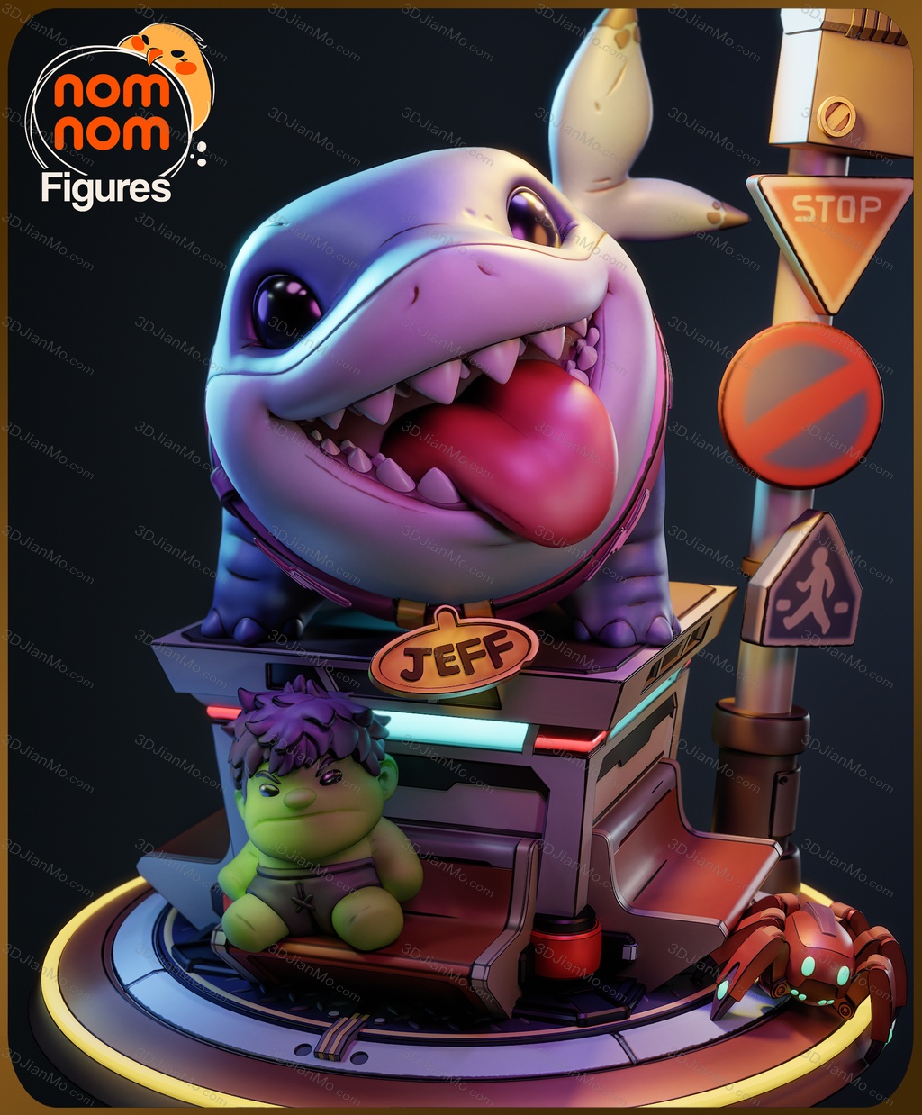 NomNom 漫威 西海岸复仇者 杰夫