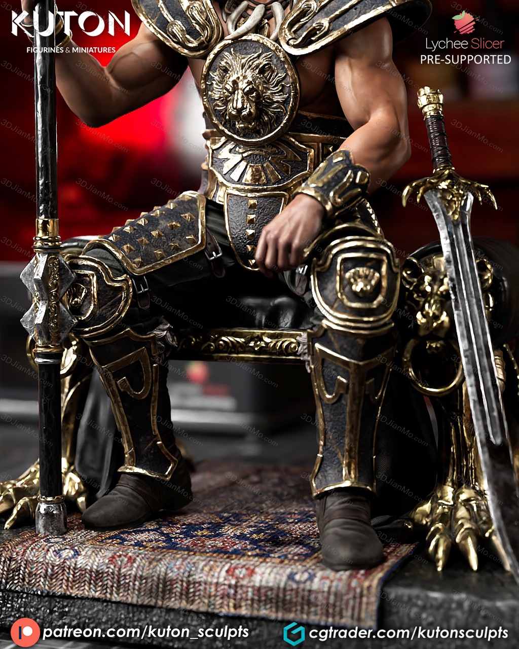 KUTON 漫威 野蛮人柯南