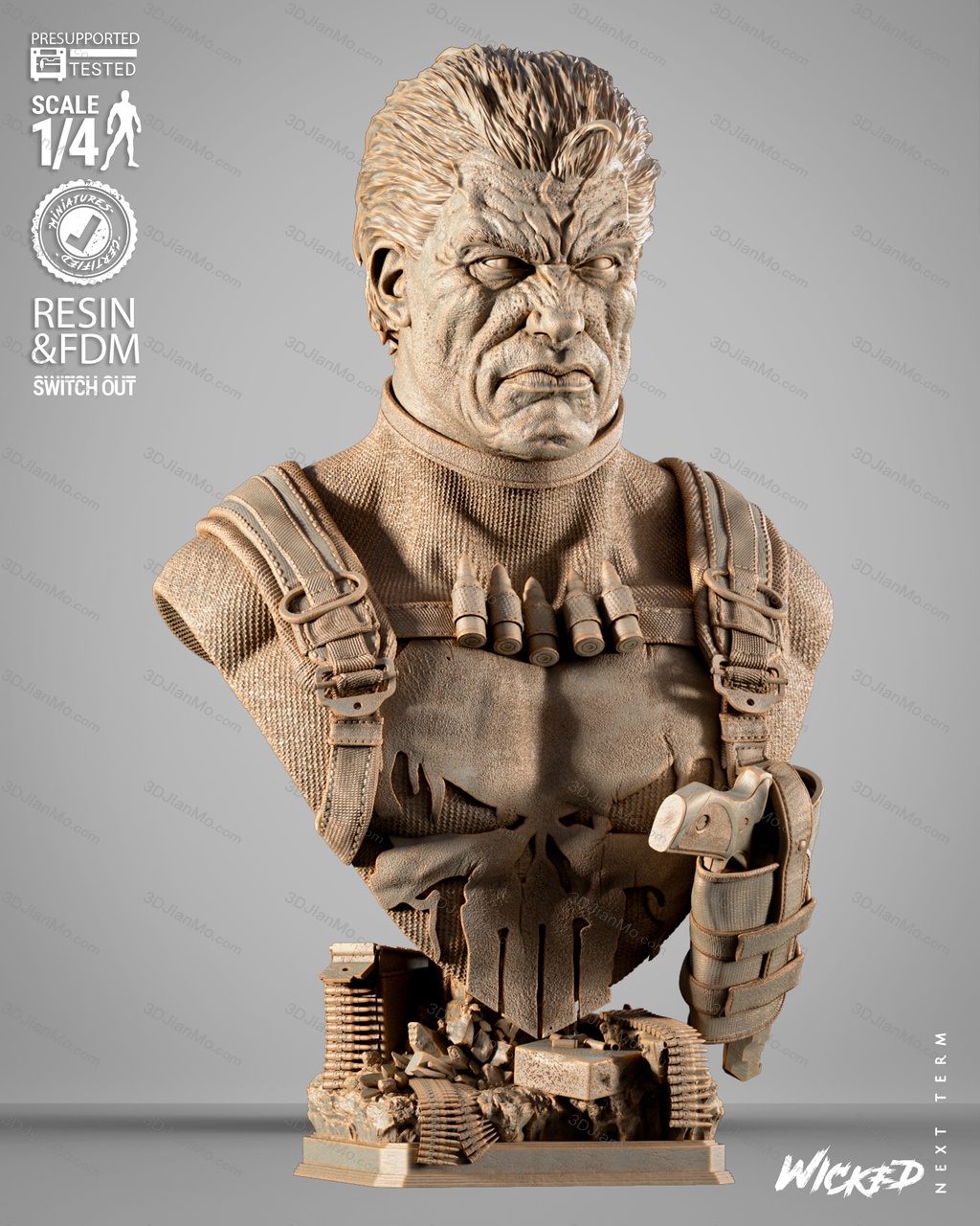 3DWicked 漫威 惩罚者