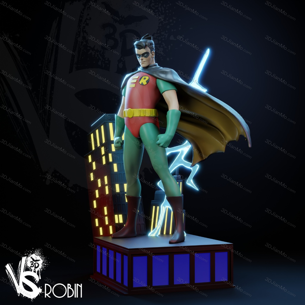 VS3D DC漫画 罗宾