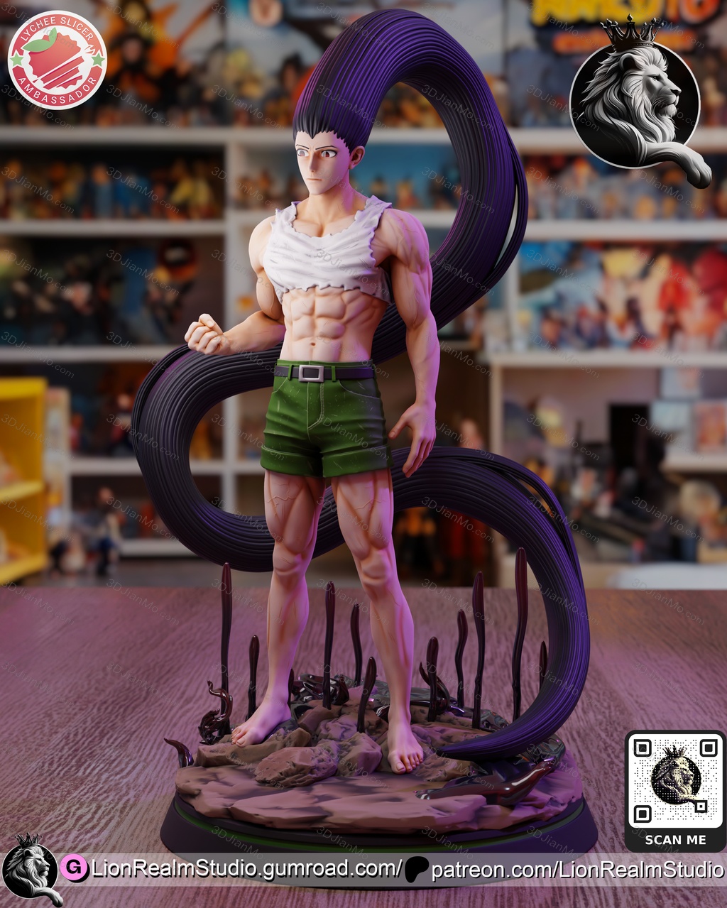 LionRealm 全职猎人 杰·富力士小杰