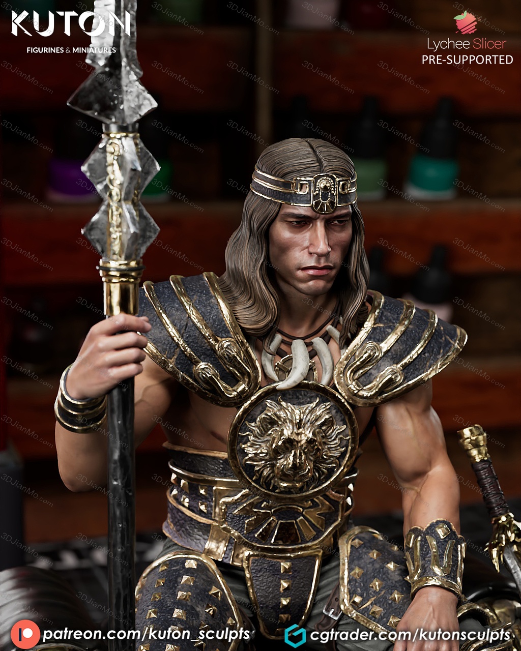 KUTON 漫威 野蛮人柯南