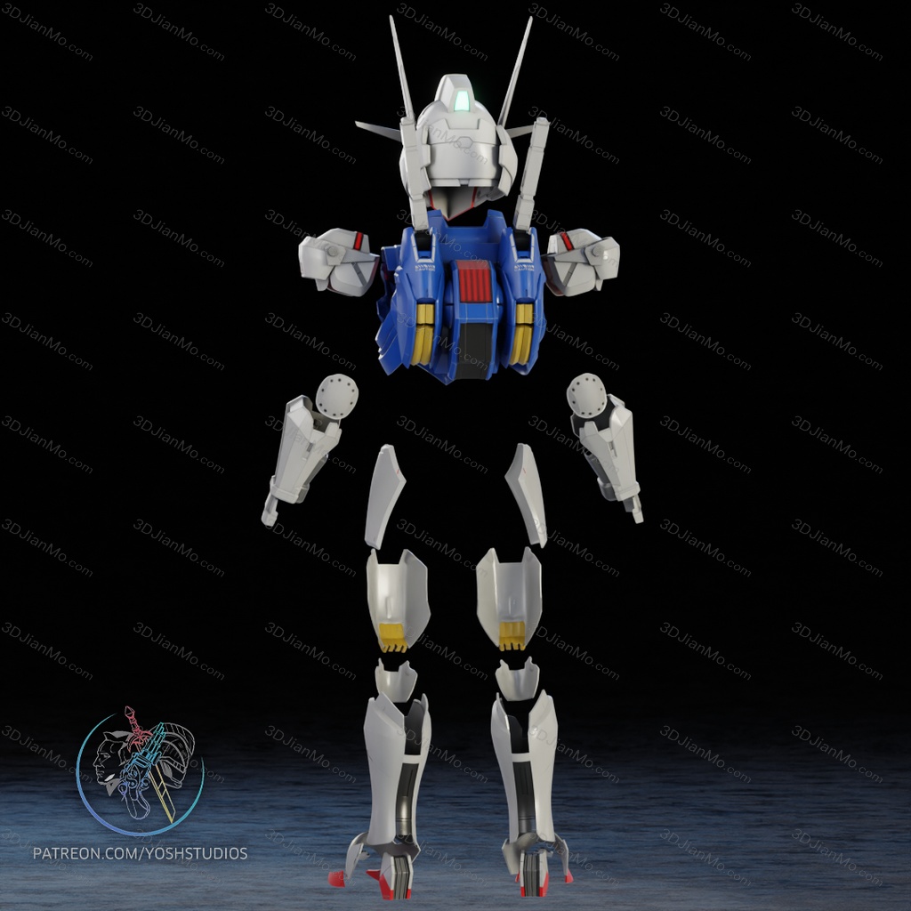 Yosh 高达全身套装