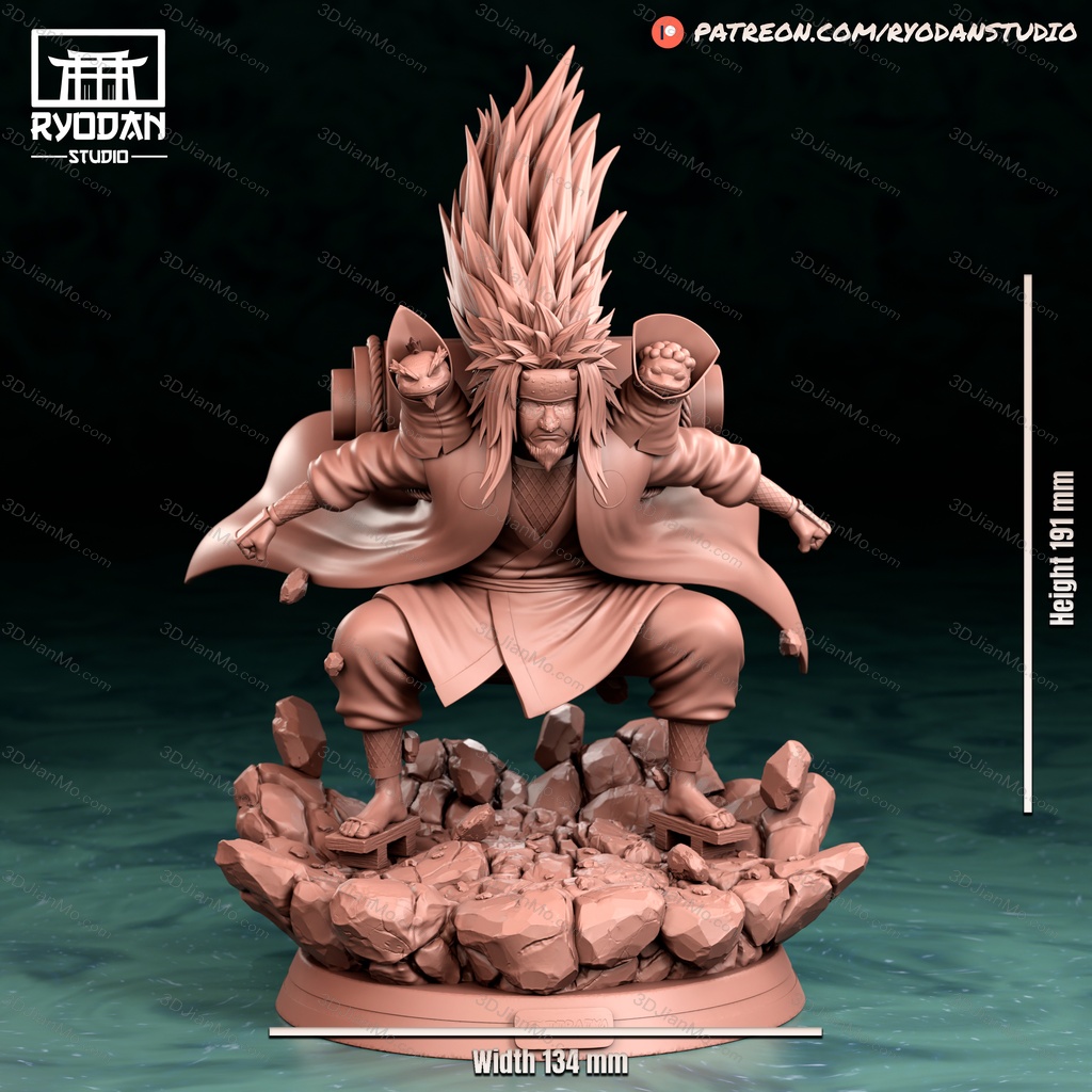 Ryodan 火影忍者 自来也