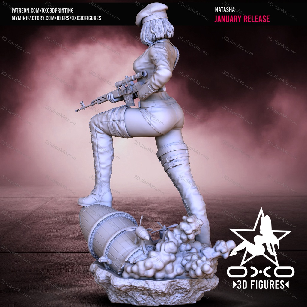 OXO3D 漫威 娜塔莎·罗曼诺夫