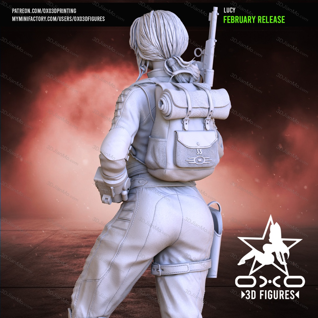 OXO3D 辐射 露西·麦克莱恩