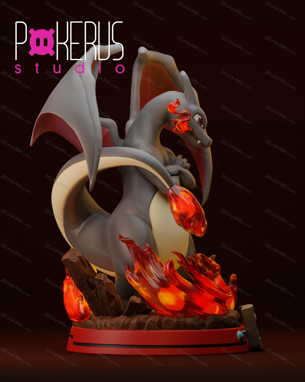 Pokerus Studio 精灵宝可梦 喷火龙