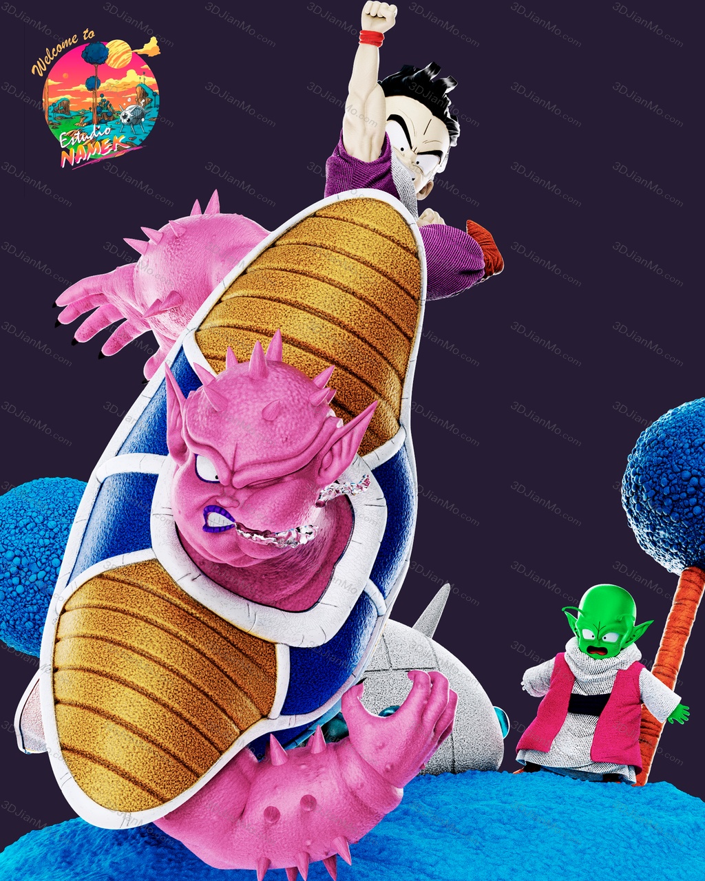 龙珠 悟饭VS多多利亚