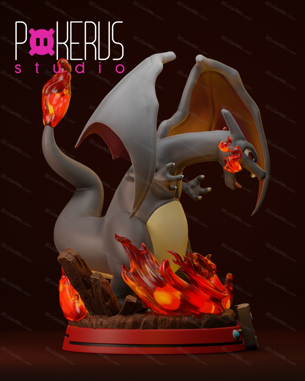 Pokerus Studio 精灵宝可梦 喷火龙