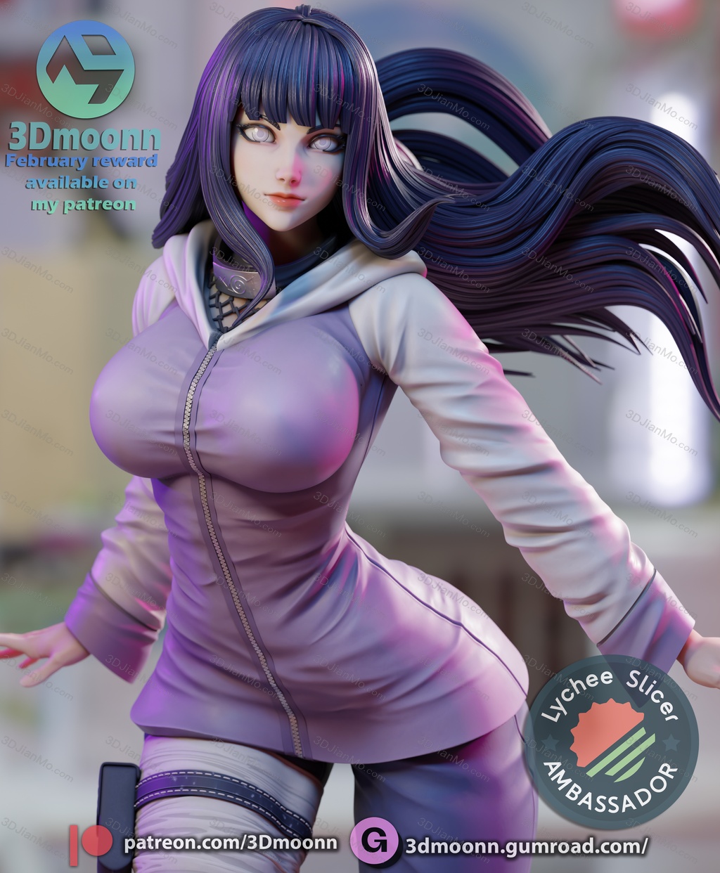 3Dmoonn 火影忍者 雏田