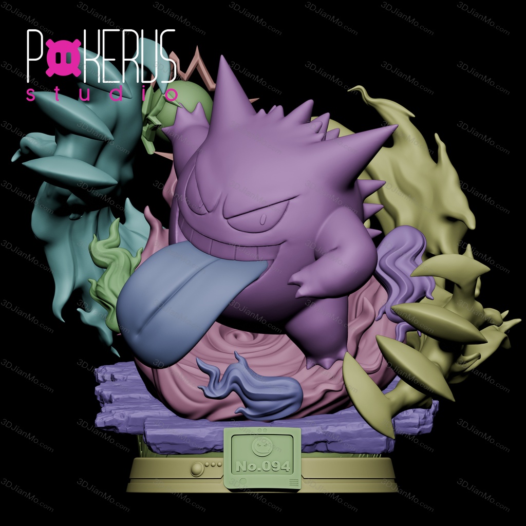 Pokerus Studio 精灵宝可梦 耿鬼