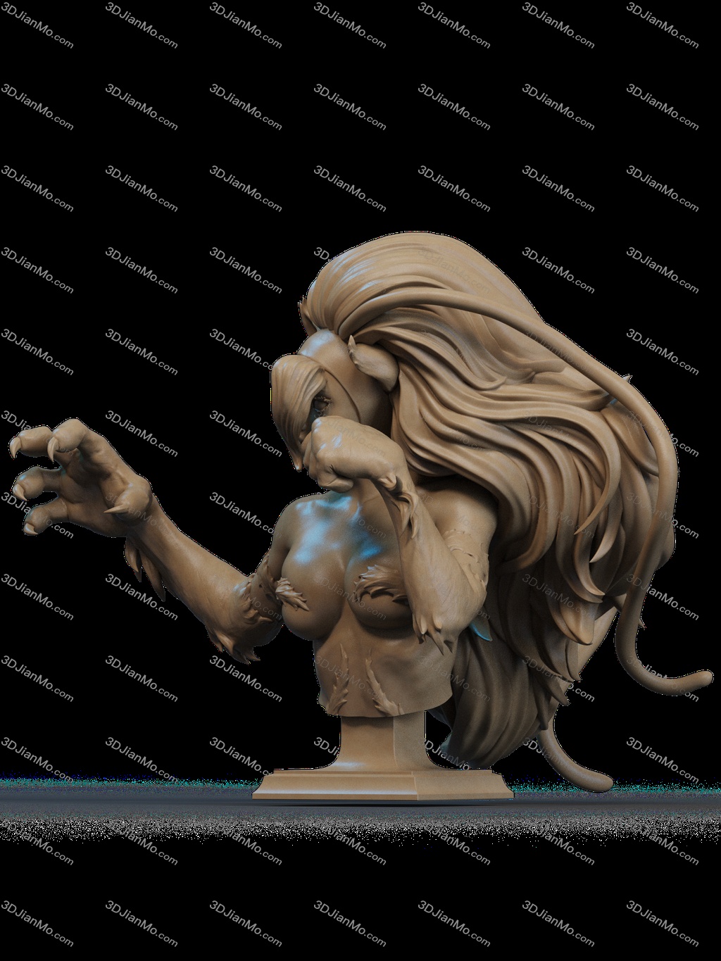 CA3D 2025年2月半身像合集