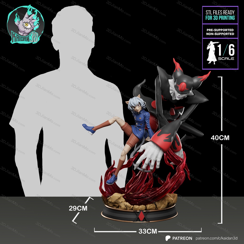 Kaidan 全职猎人 尼飞比特和黑子舞想