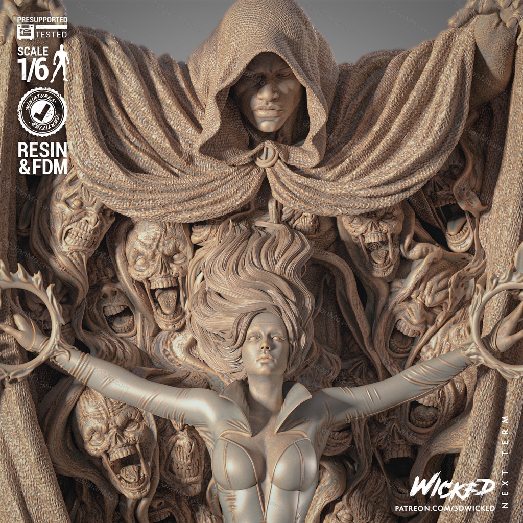 3DWicked 漫威 斗篷和匕首