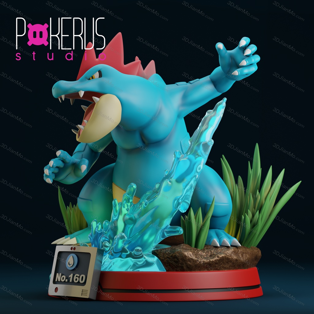 Pokerus Studio 精灵宝可梦 大力鳄