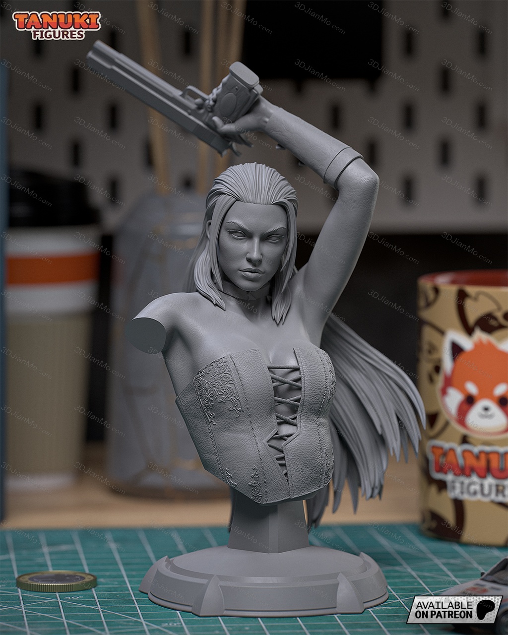 Tanuki Figures 鬼泣 翠西