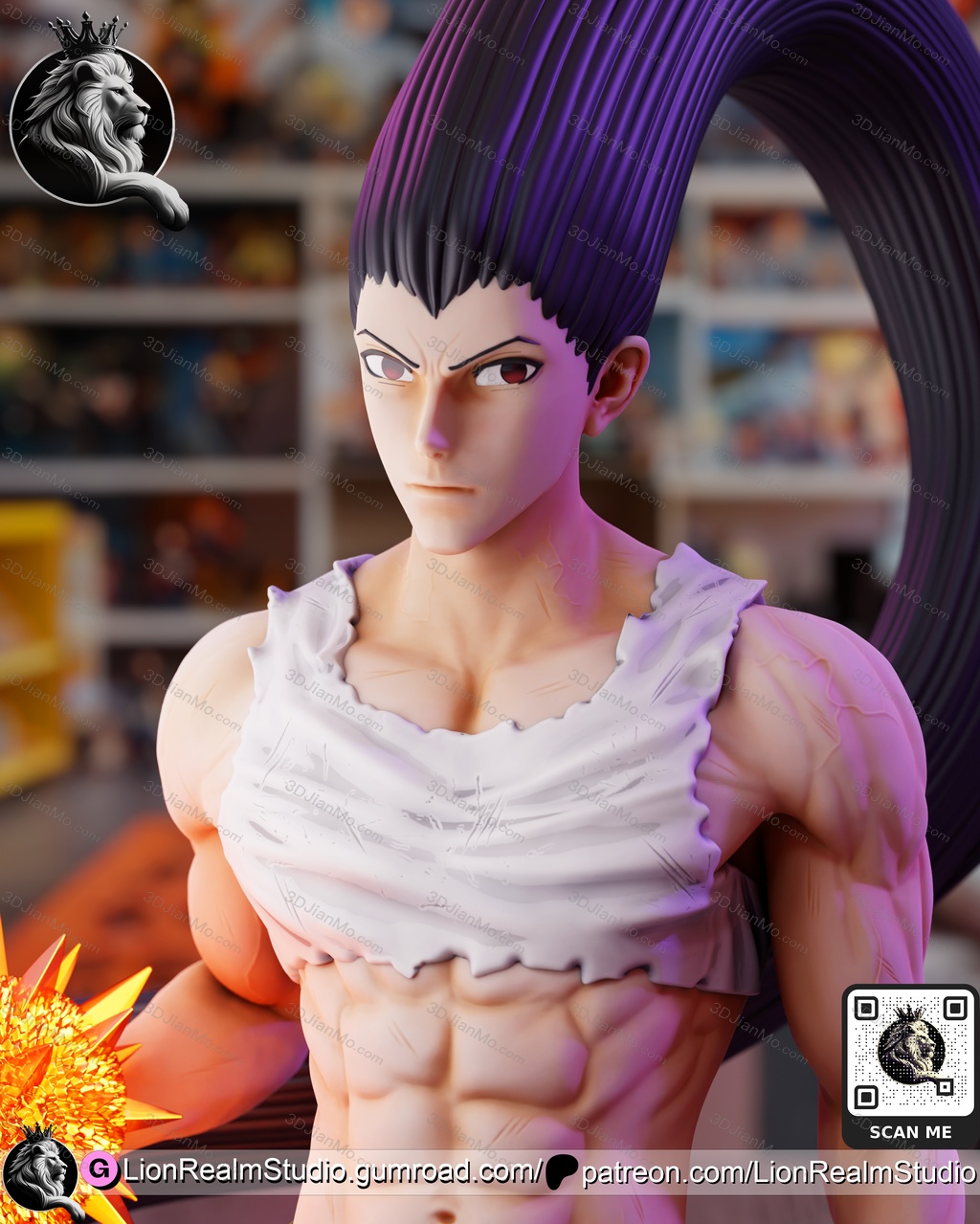 LionRealm 全职猎人 杰·富力士小杰