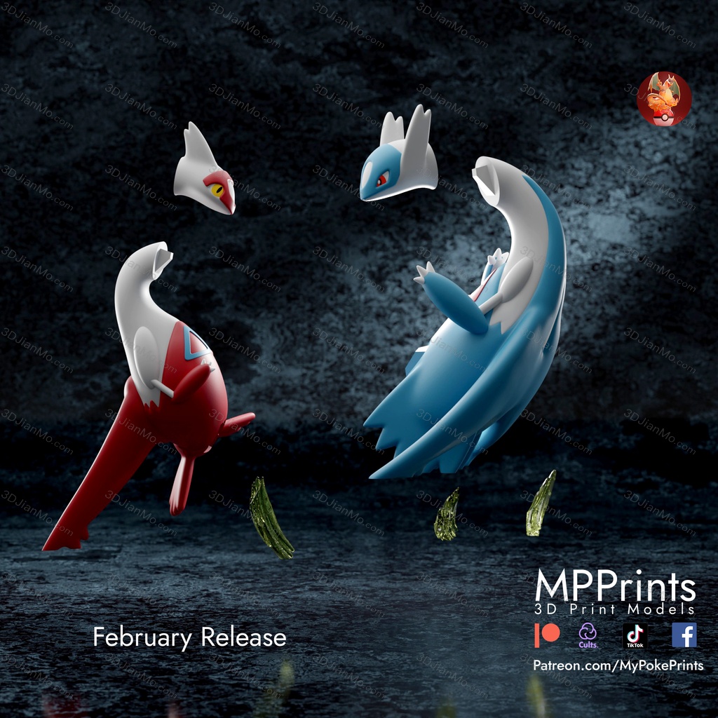 口袋妖怪 拉帝亚斯和拉帝欧斯