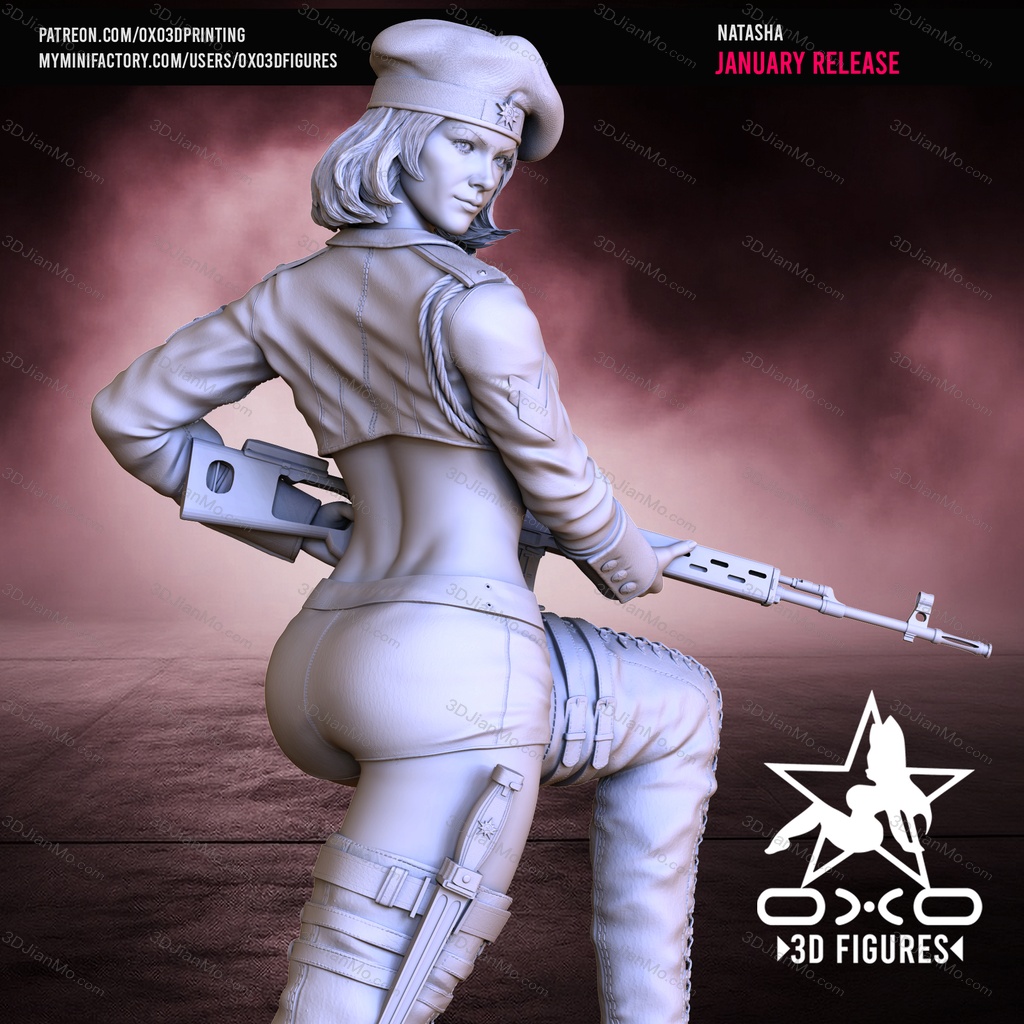 OXO3D 漫威 娜塔莎·罗曼诺夫