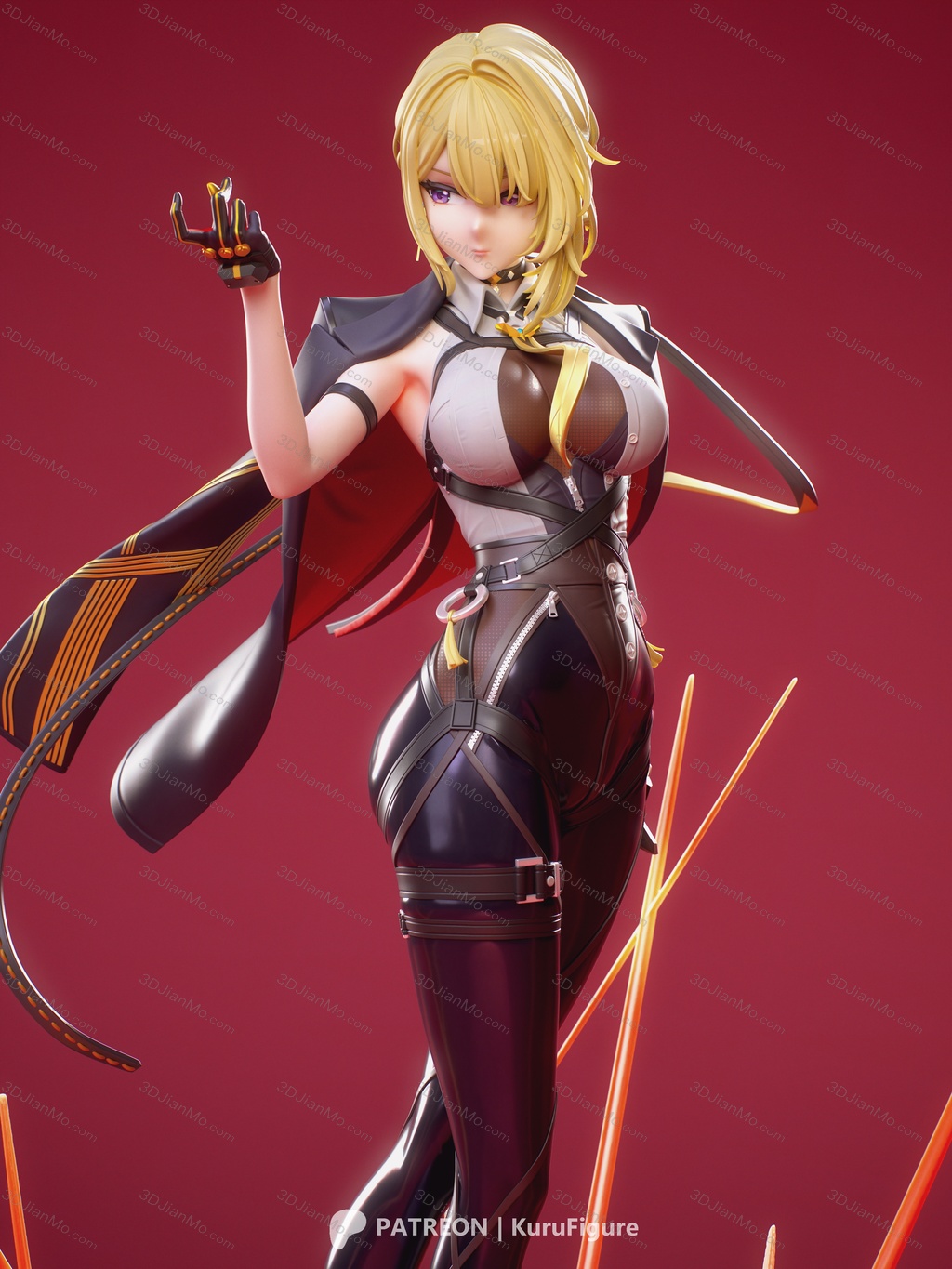 Kuru Figure 绝区零 伊芙琳·舒瓦利耶