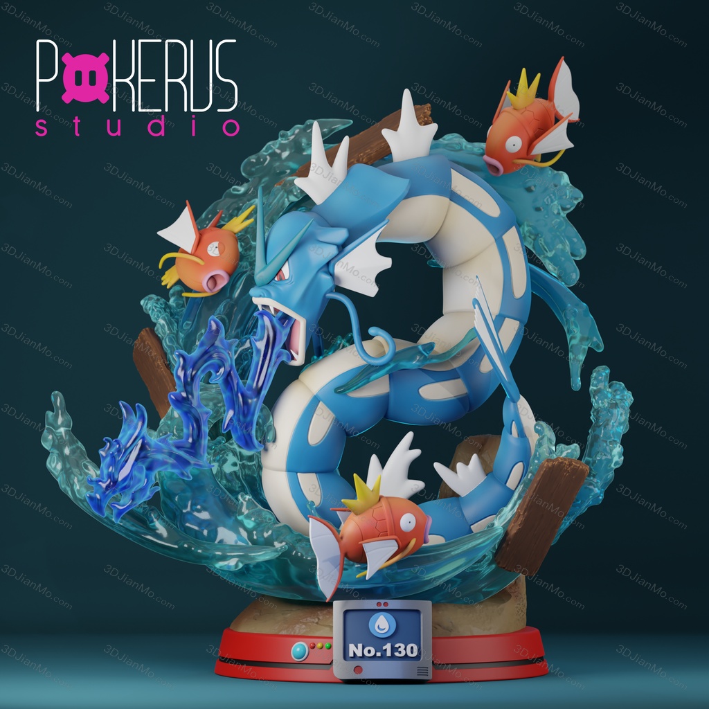 Pokerus Studio 精灵宝可梦 暴鲤龙
