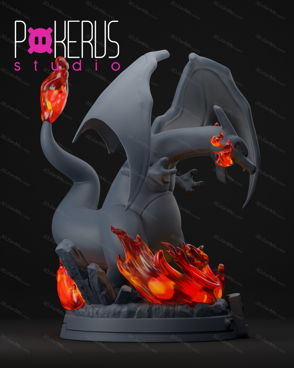 Pokerus Studio 精灵宝可梦 喷火龙