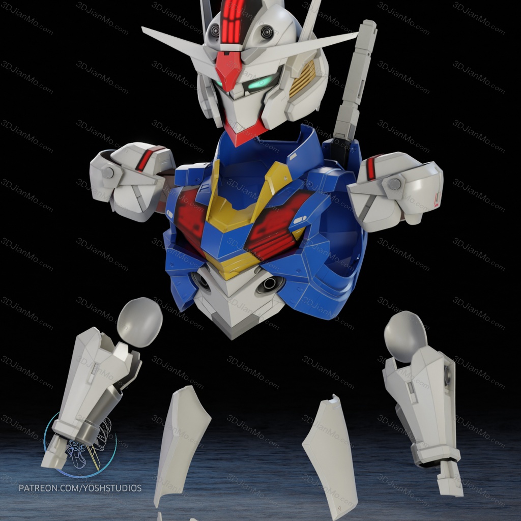 Yosh 高达全身套装