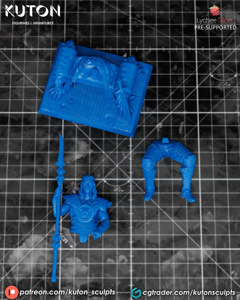 KUTON 漫威 野蛮人柯南