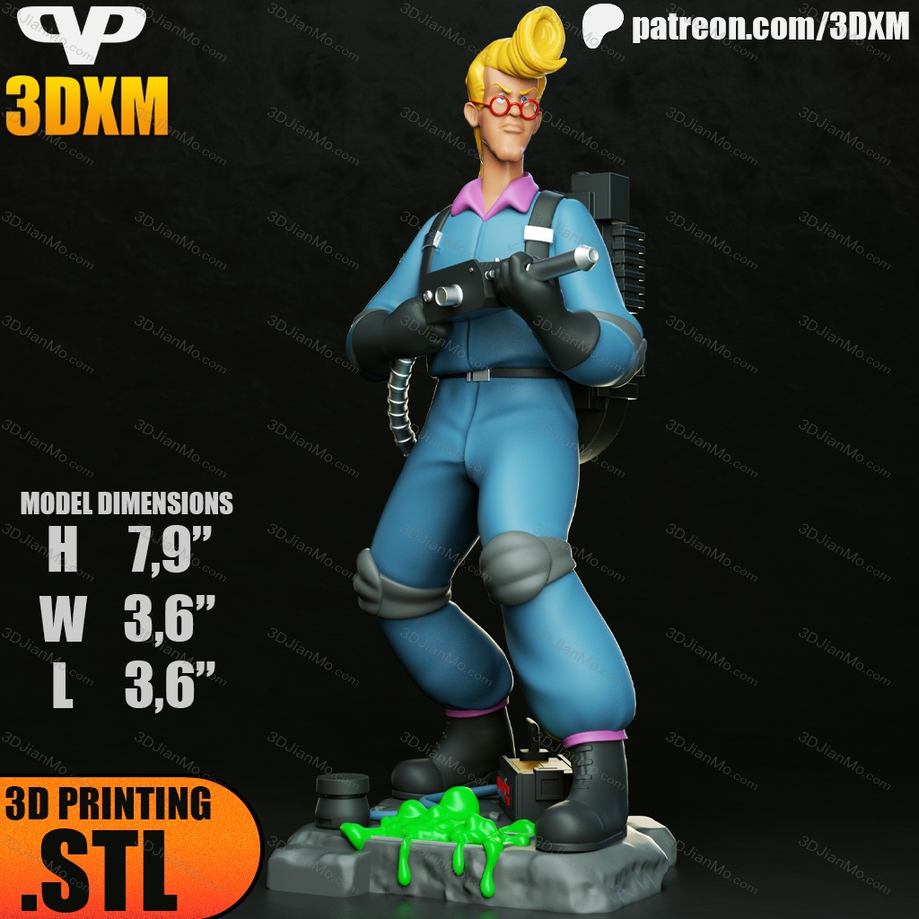 Chibi STL 捉鬼敢死队 伊根