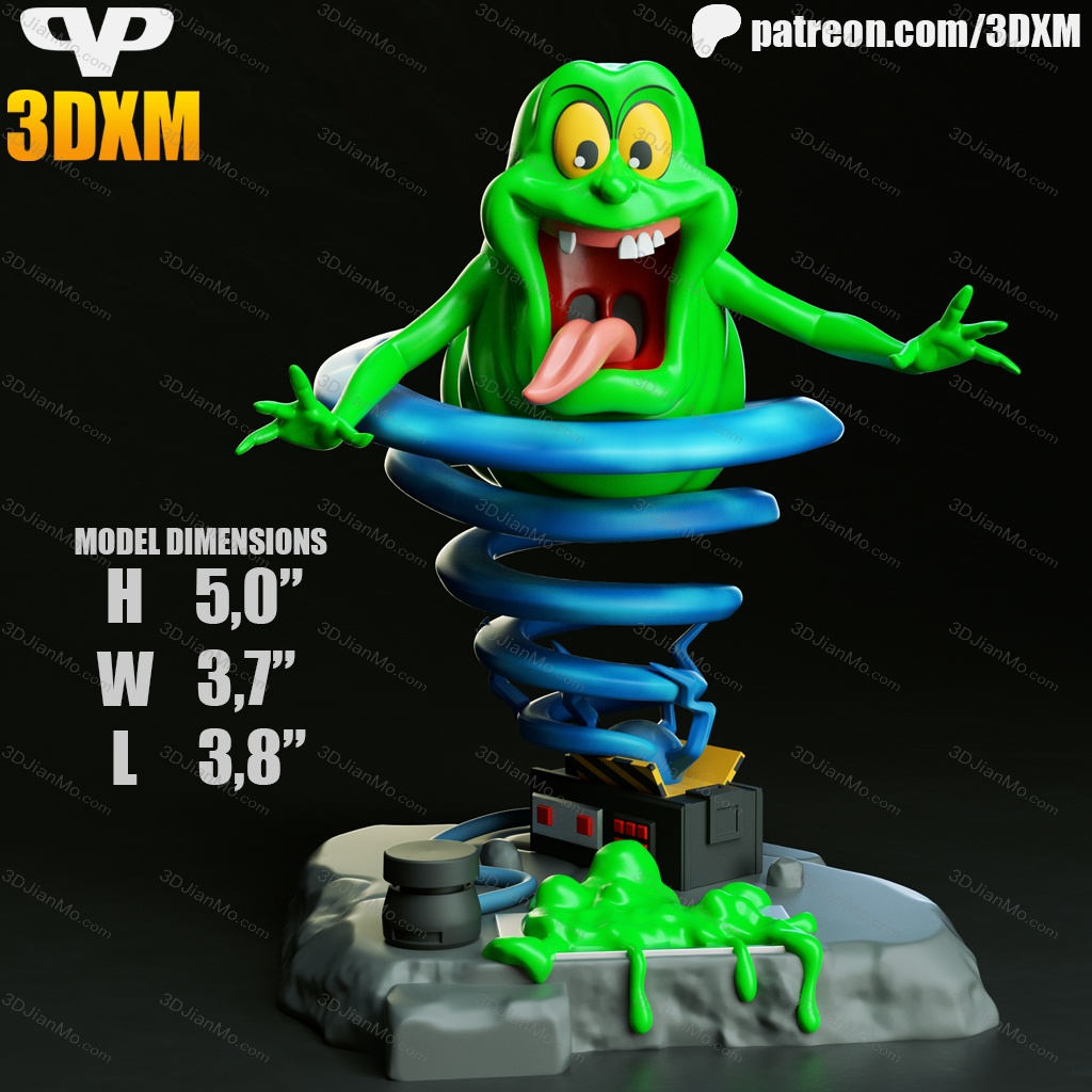 Chibi STL 捉鬼敢死队 史莱姆