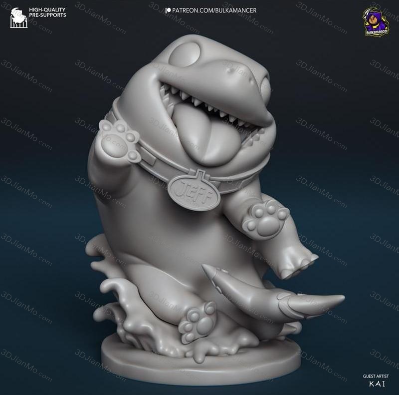 Bulkamancer 漫威 陆地鲨鱼杰夫宝宝