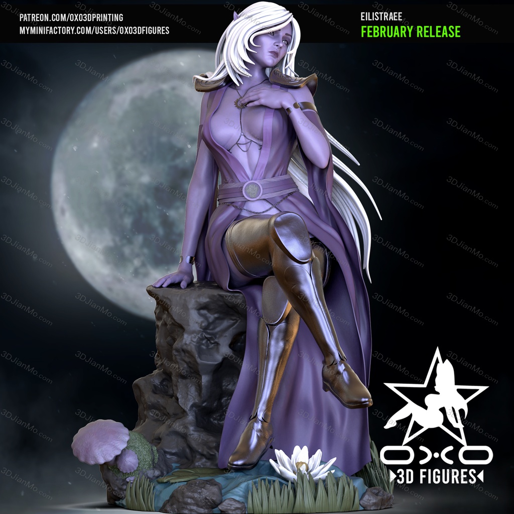 OXO3D 蛛后之战 伊莉丝翠