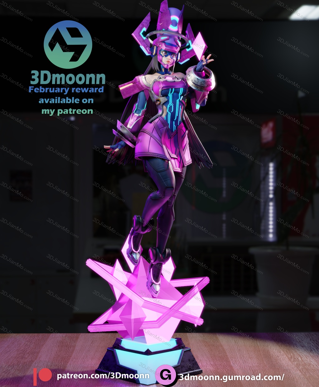 3Dmoonn 漫威 吞妹 迦娜塔