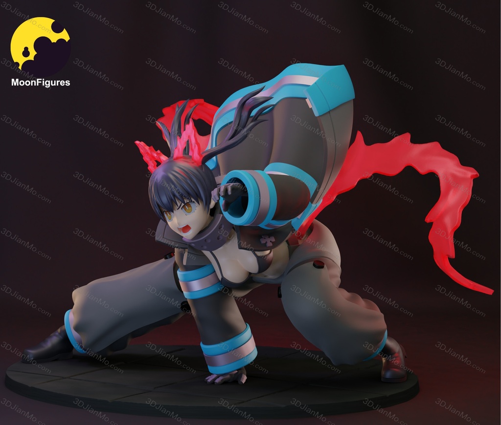 Moon Figures 炎炎之消防队 环古达