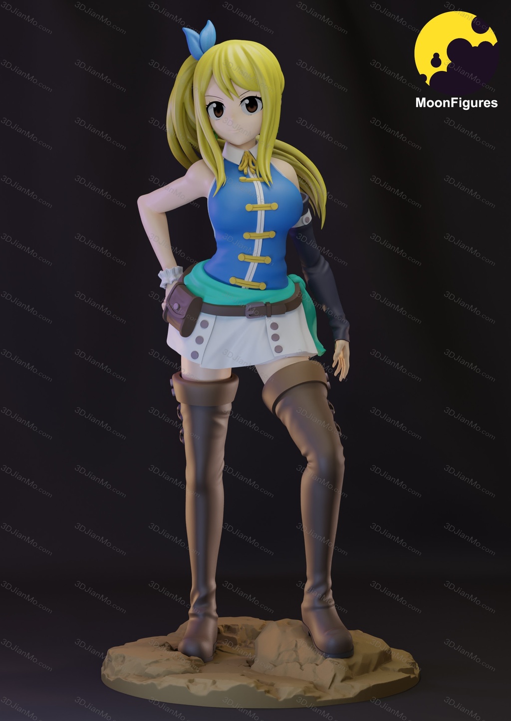 Moon Figures 妖精的尾巴 露西·哈特菲利亚