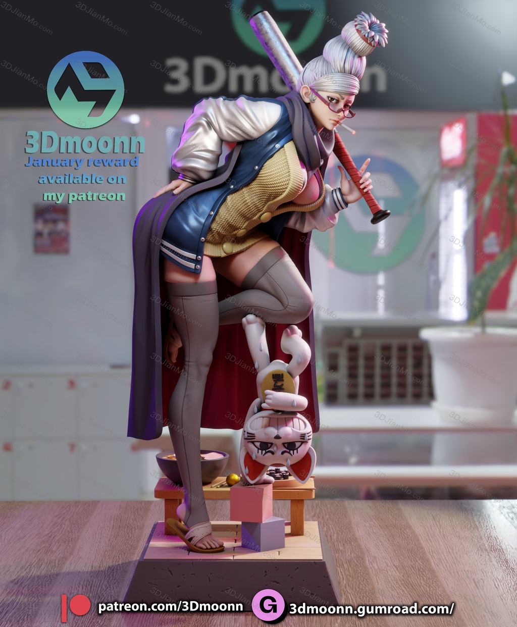 3Dmoonn 当哒当 绫瀬星子