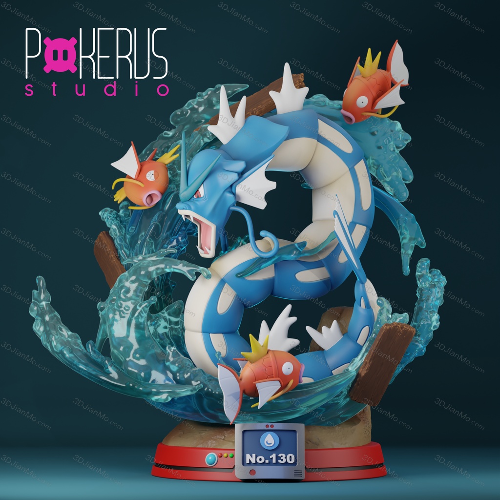 Pokerus Studio 精灵宝可梦 暴鲤龙