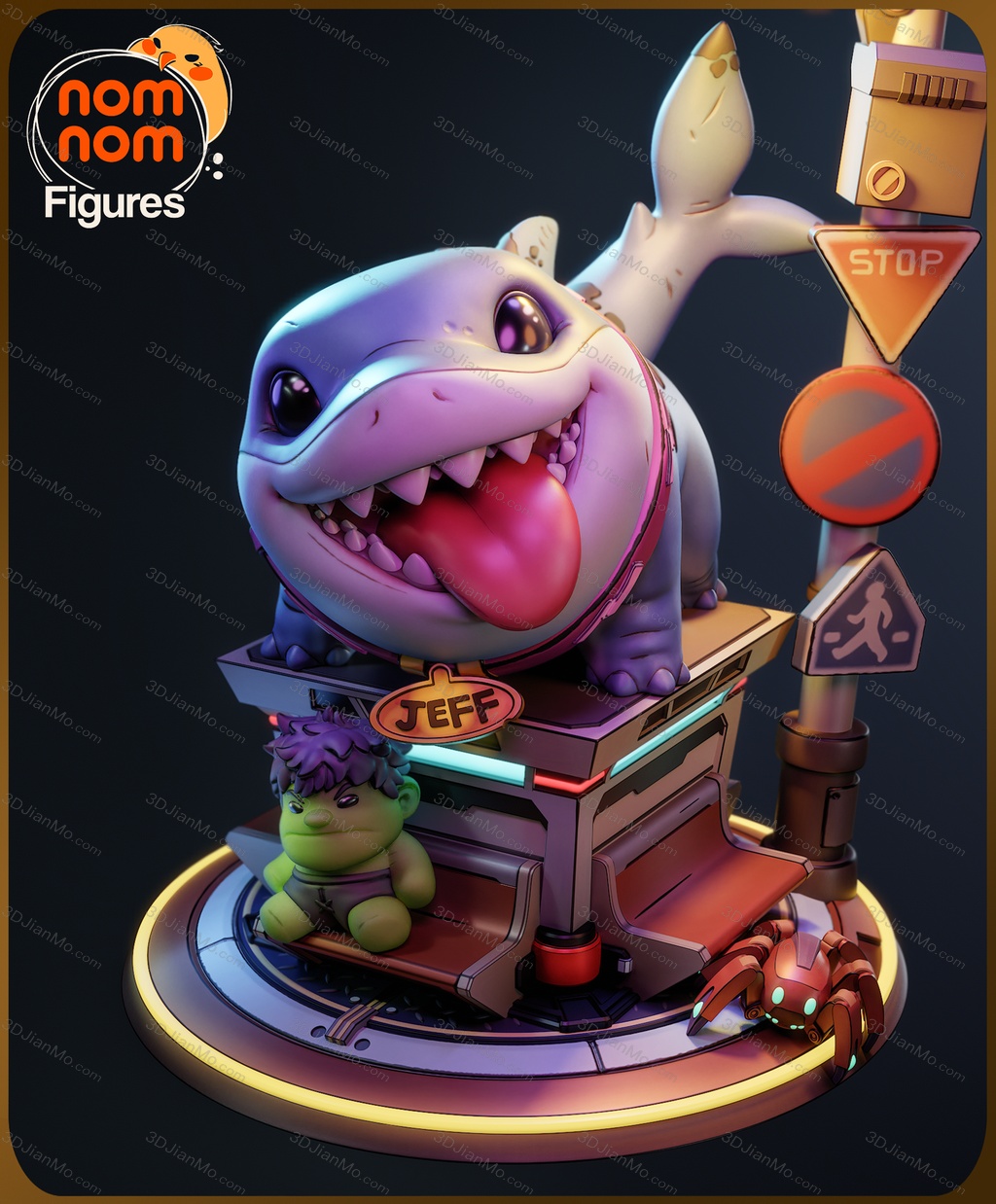 NomNom 漫威 西海岸复仇者 杰夫