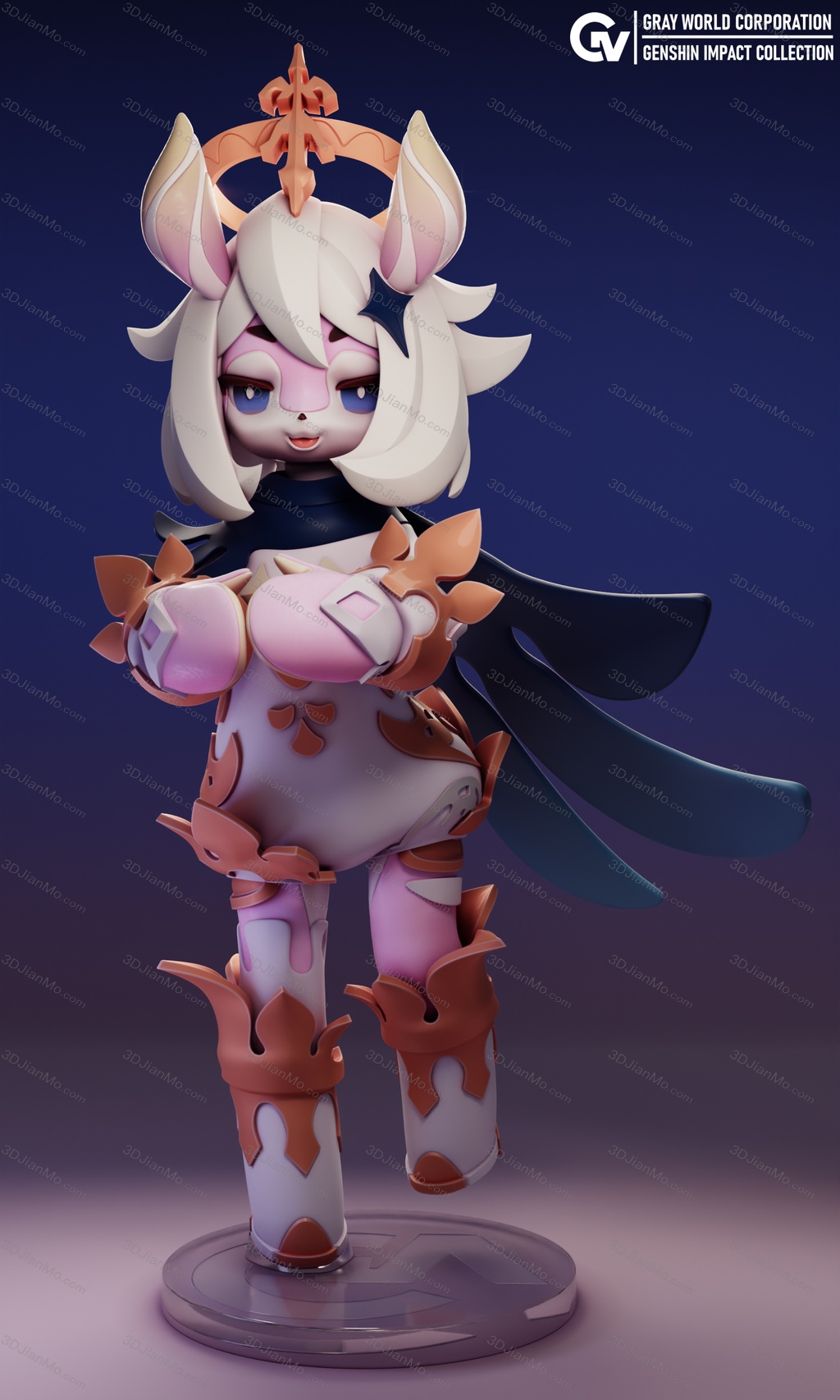 GrayWorld 原神 派蒙