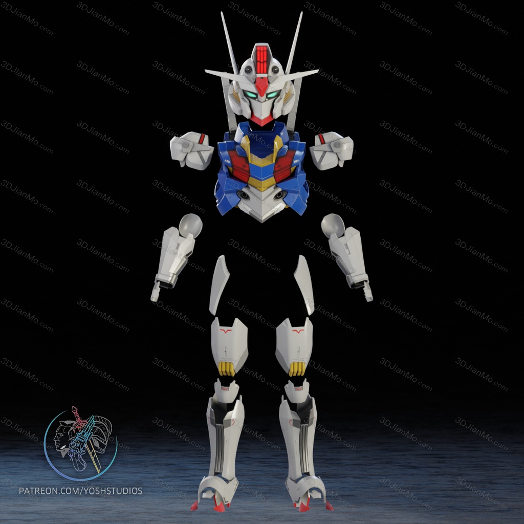 Yosh 高达全身套装