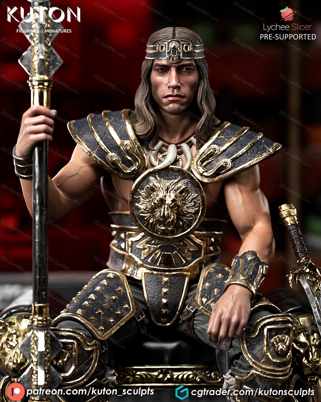 KUTON 漫威 野蛮人柯南