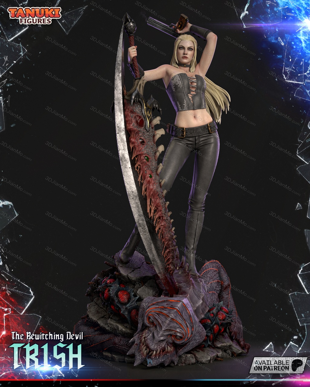 Tanuki Figures 鬼泣 翠西