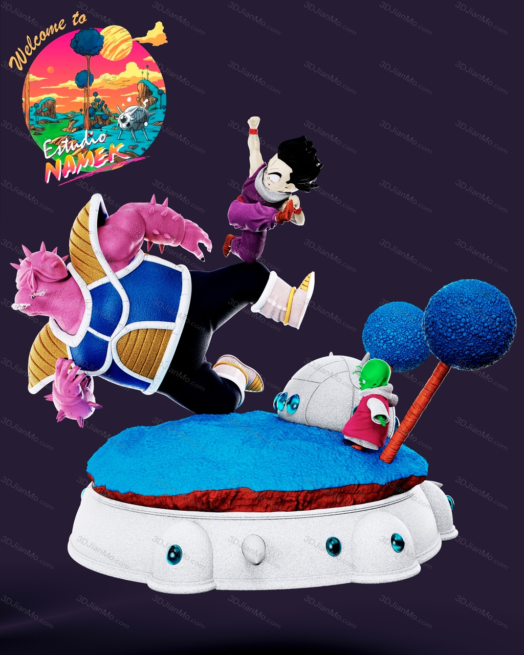 龙珠 悟饭VS多多利亚