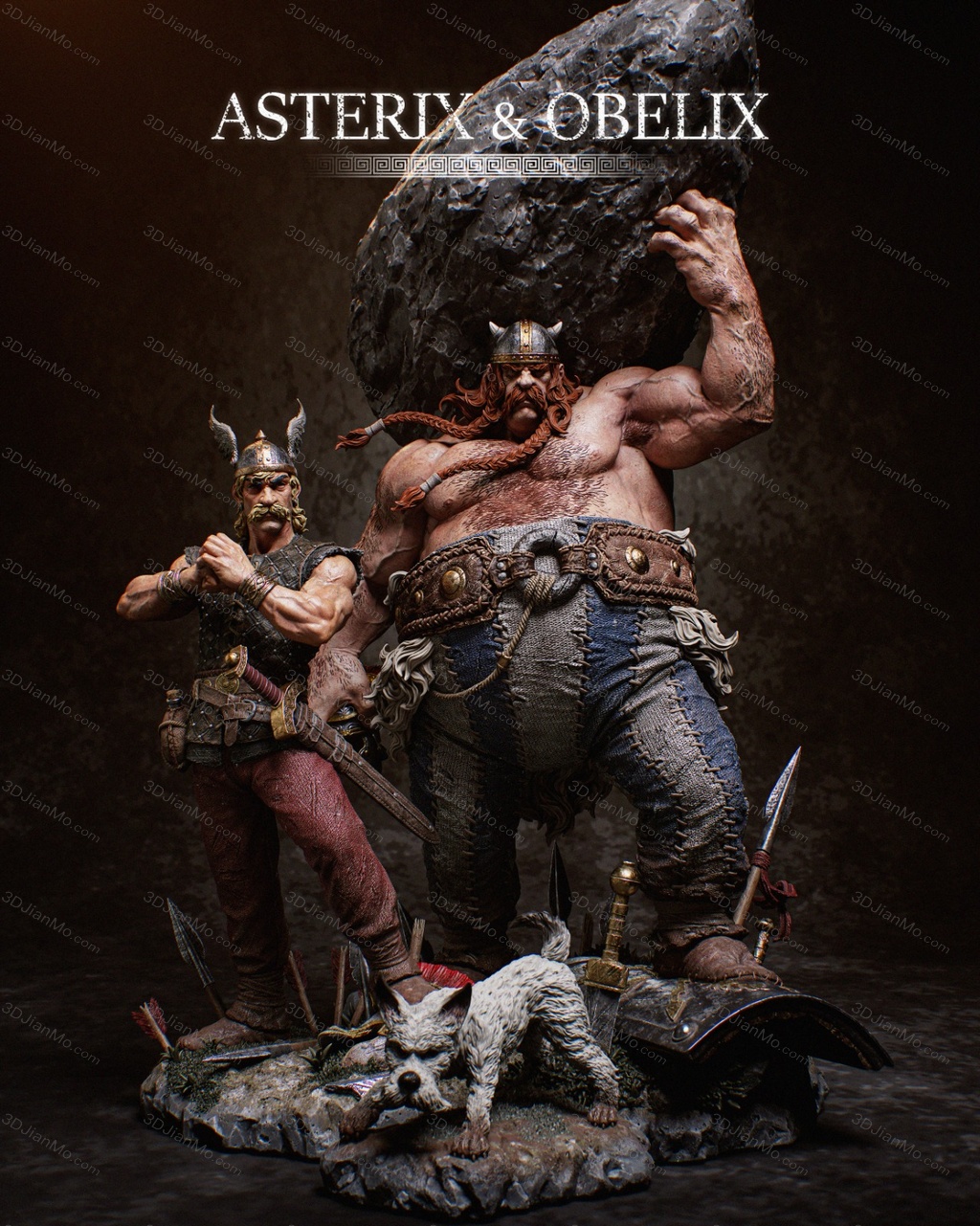 CA3D 高卢英雄传 阿斯泰利克斯和奥勃利