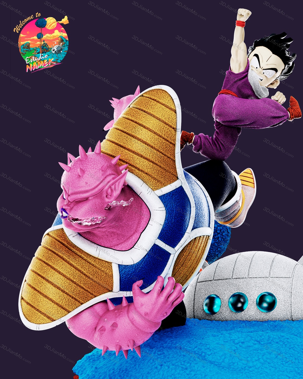 龙珠 悟饭VS多多利亚