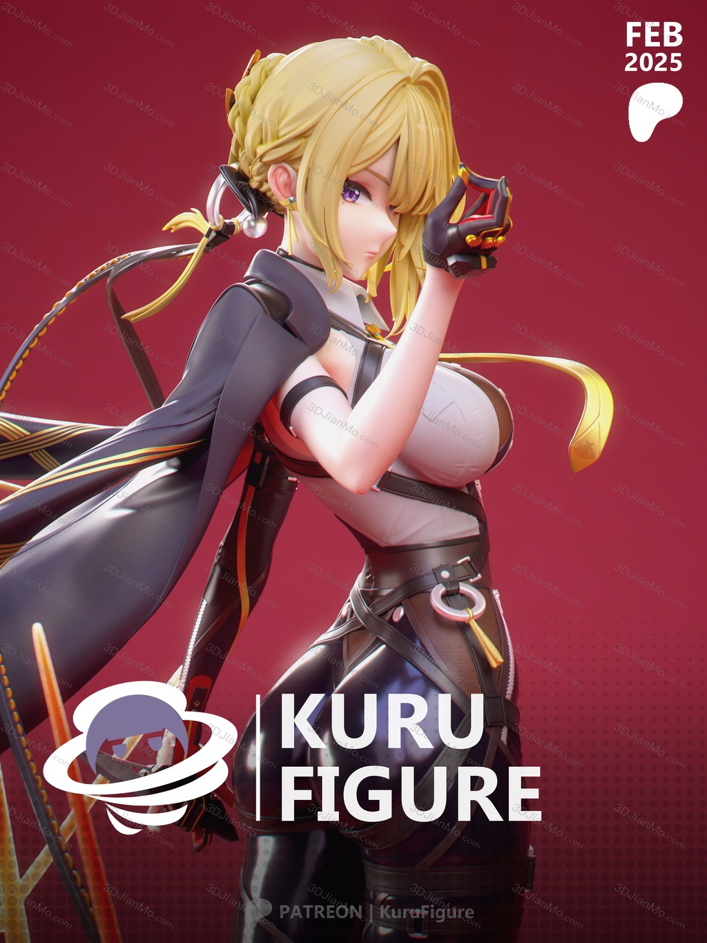Kuru Figure 绝区零 伊芙琳·舒瓦利耶