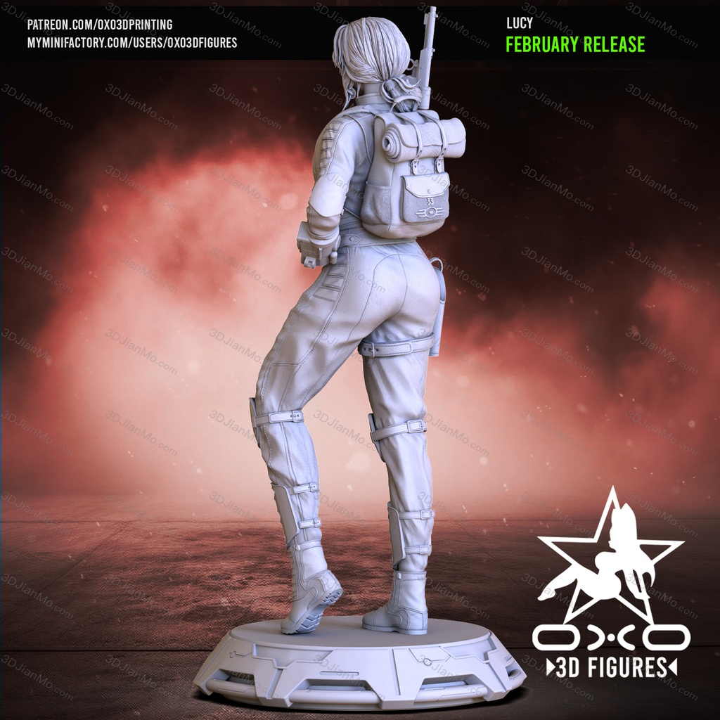 OXO3D 辐射 露西·麦克莱恩