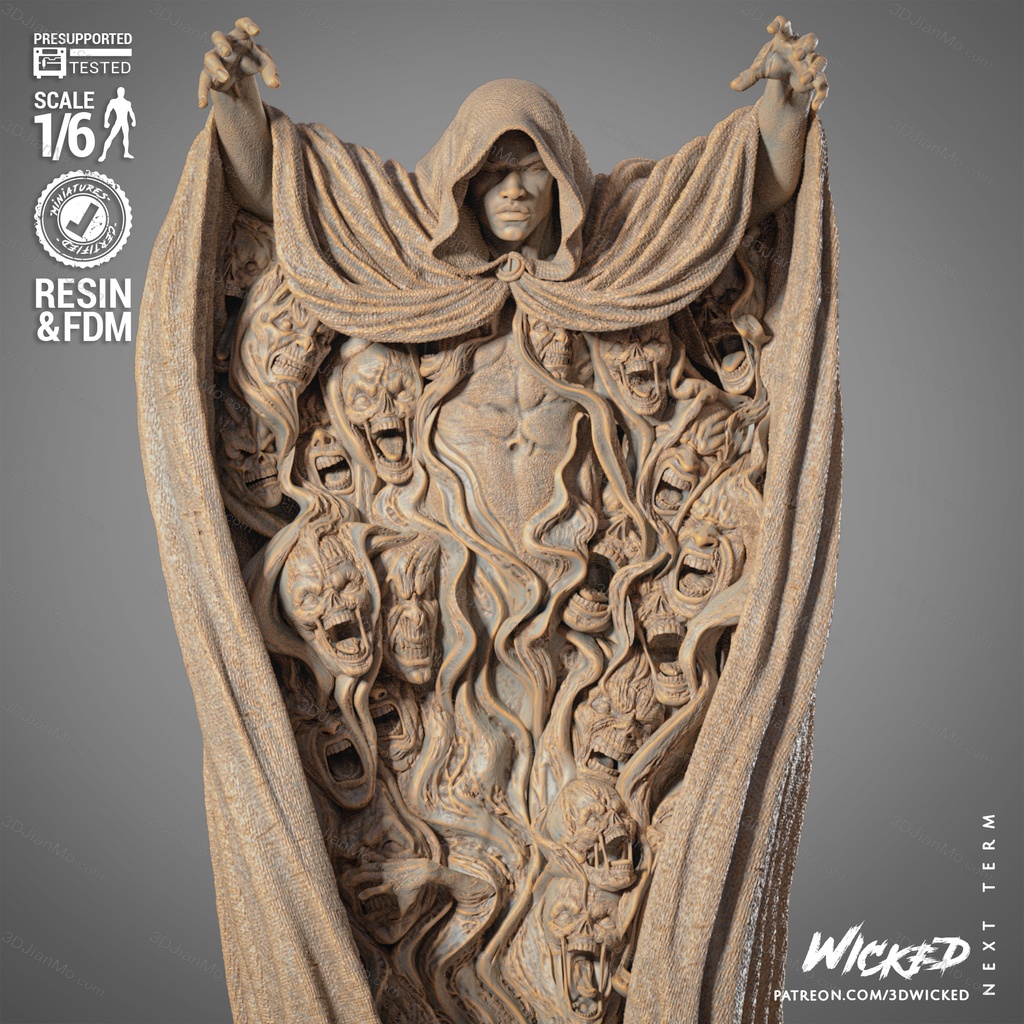 3DWicked 漫威 斗篷和匕首