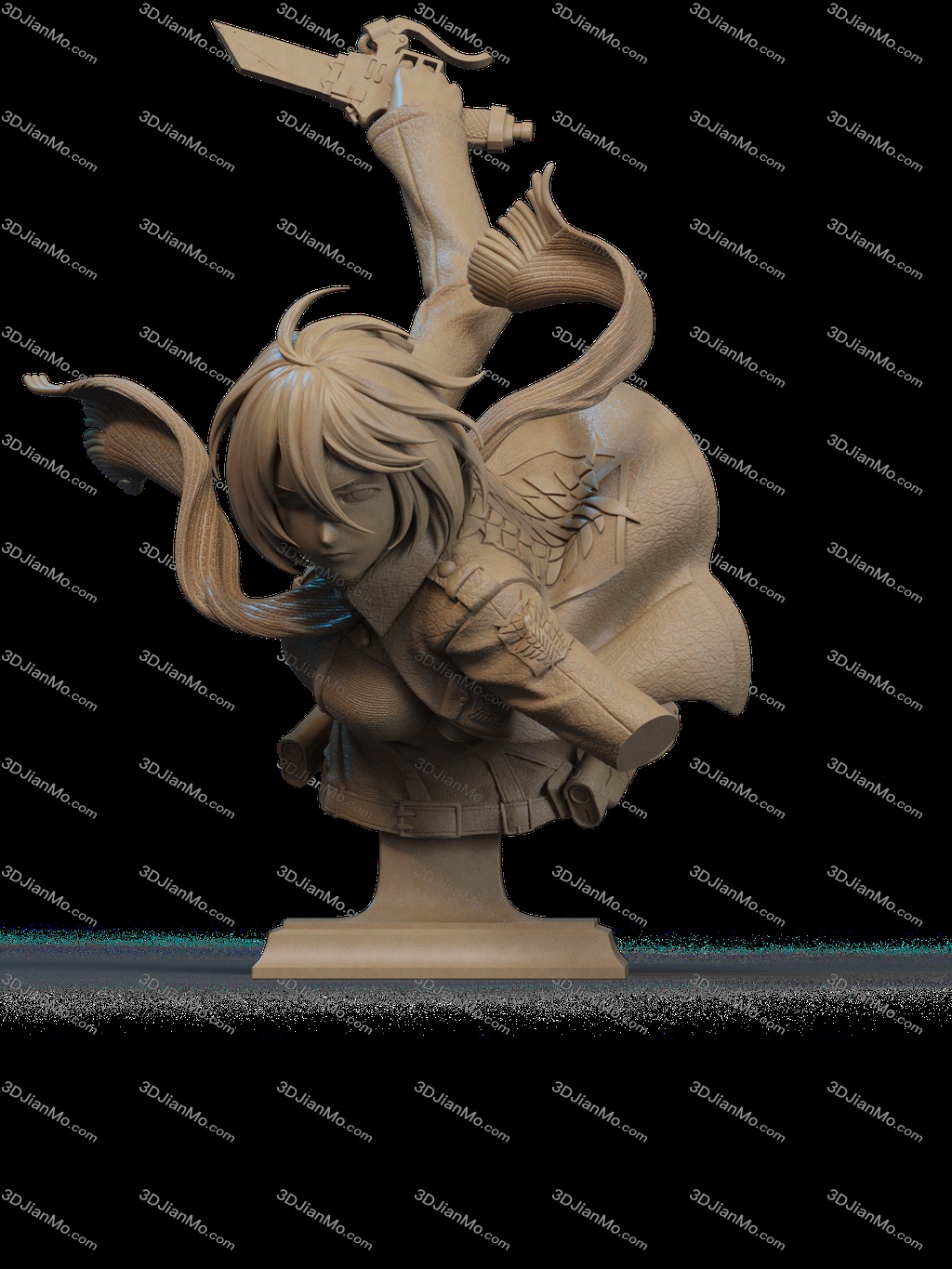 CA3D 2025年2月半身像合集